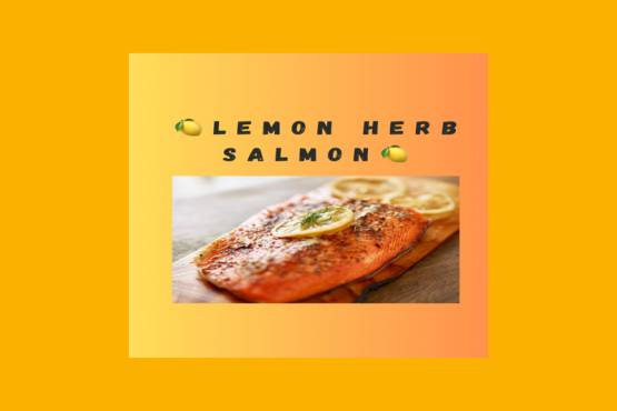 Lemon Herb Salmon