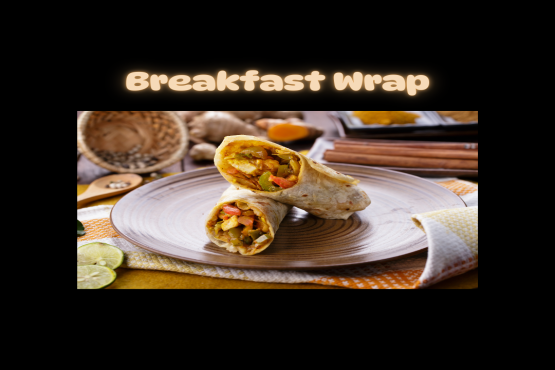 Breakfast Wrap with Turkey Sausage 