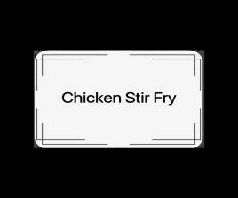 Chicken Stir Fry 