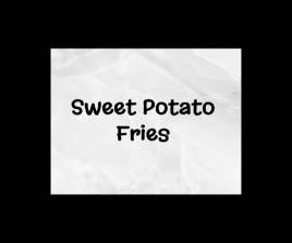 Sweet Potato Fries 