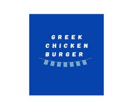 Greek Chicken Burger 